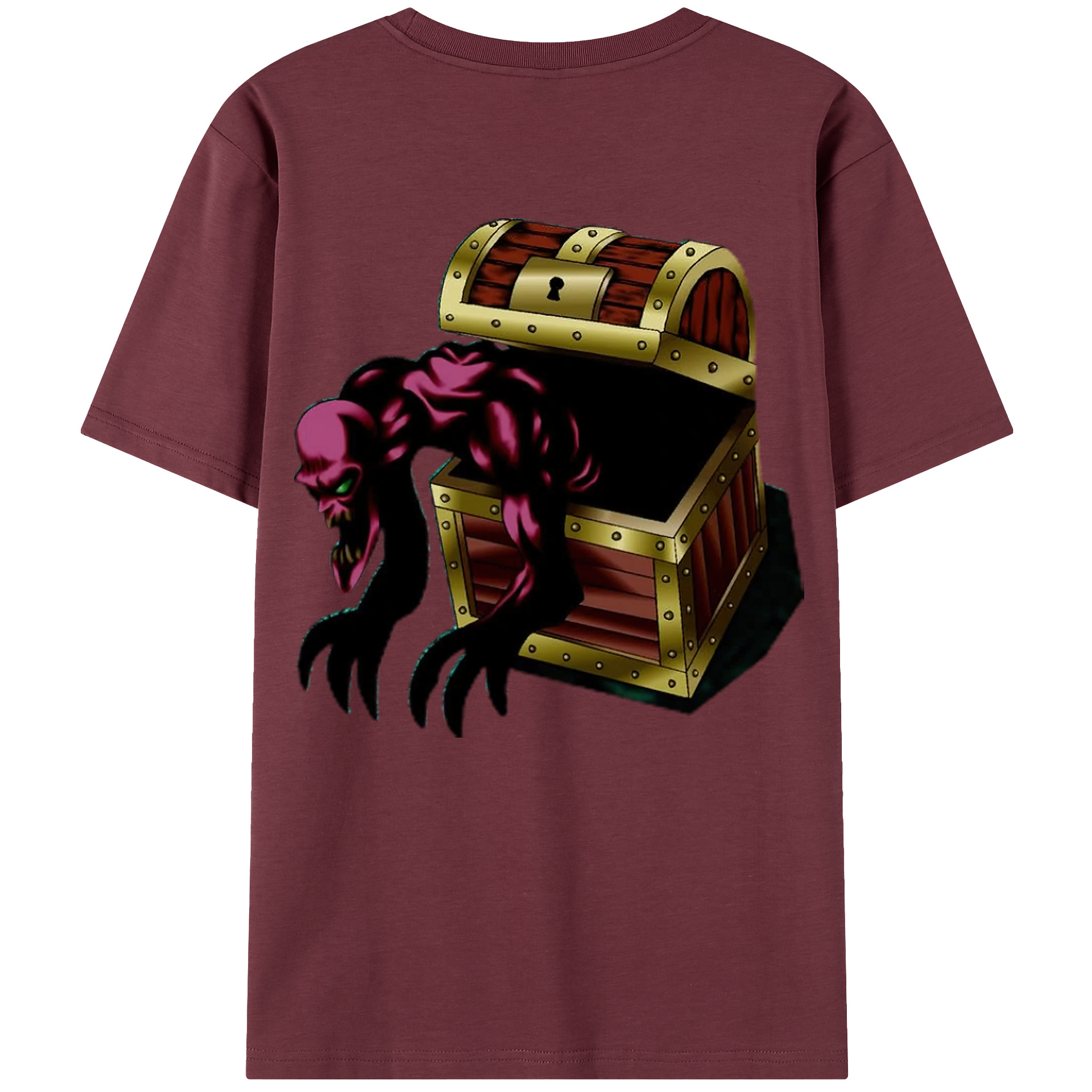 （画像用） 遊☆戯☆王 Yu-Gi-Oh! 綿100％半袖Tシャツ（背面プリント）